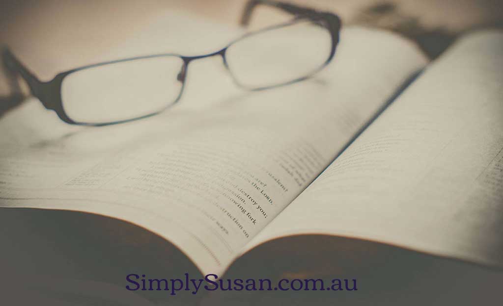 Musing and random thoughts at SimplySusan